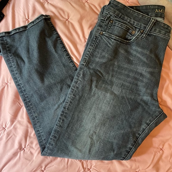 American Eagle Straight Leg Men’s Jeans size 36x32 - Picture 2 of 7